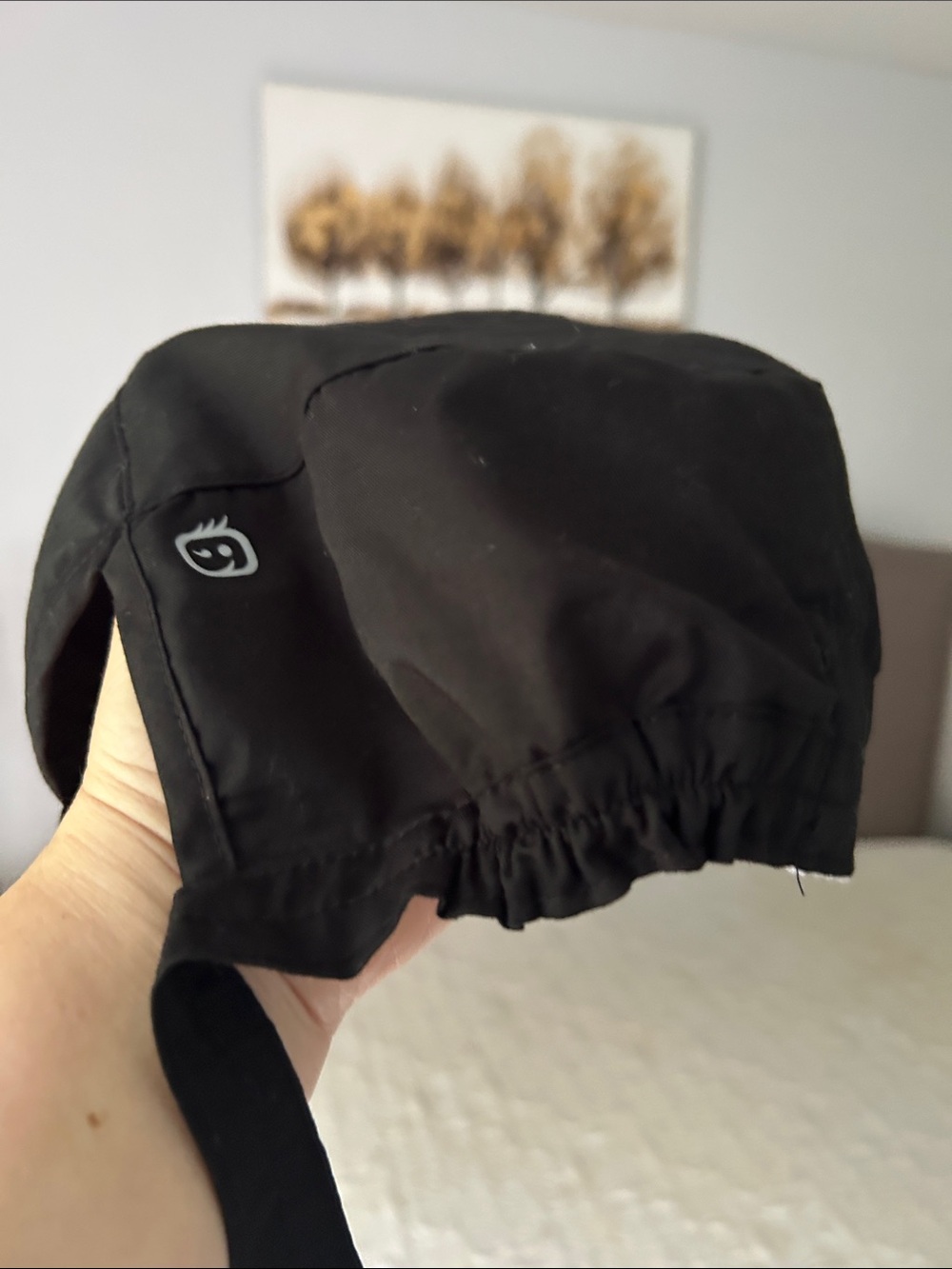 SPANX Black Scrub Cap with White Trim
Wink